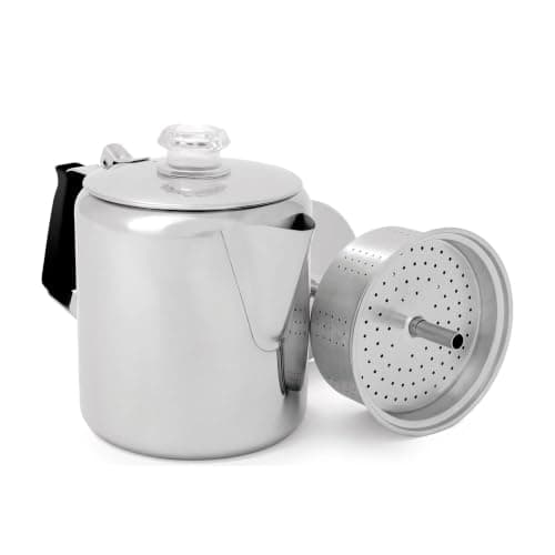 GSI Outdoors GSI Outdoors Glacier Stainless 6-Cup Percolator