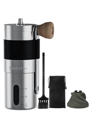 SimCoker SimCoker Manual Coffee Grinder (Portable Burr Mill)