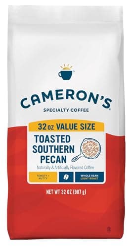 Cameron's Cameron's Coffee Flavored Whole Bean (Toasted Southern Pecan)