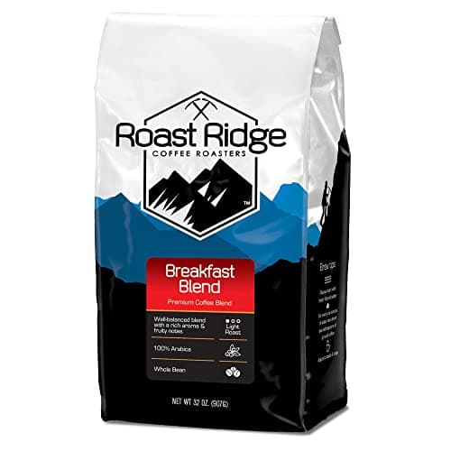 Roast Ridge Roast Ridge Breakfast Blend Light Roast (Whole Bean, 2 lb)