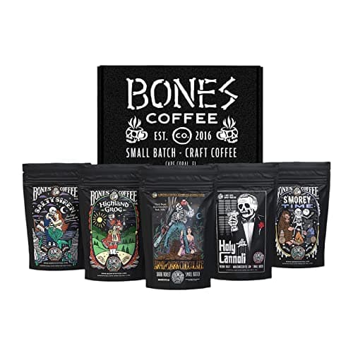 Bones Coffee Bones Coffee Favorite Flavors Sample Pack
