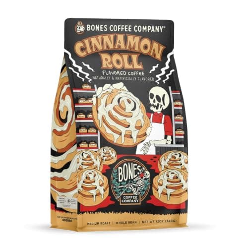 Bones Coffee Bones Coffee Company Flavored (Cinnamon Roll)